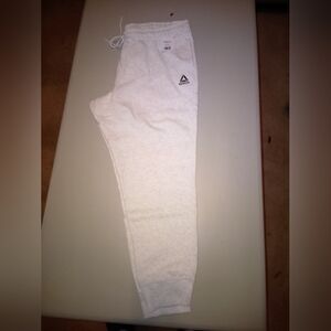 Men's Reebok Light Gray Joggers